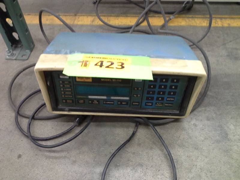 Weigh Tronics model WI � 110 scale