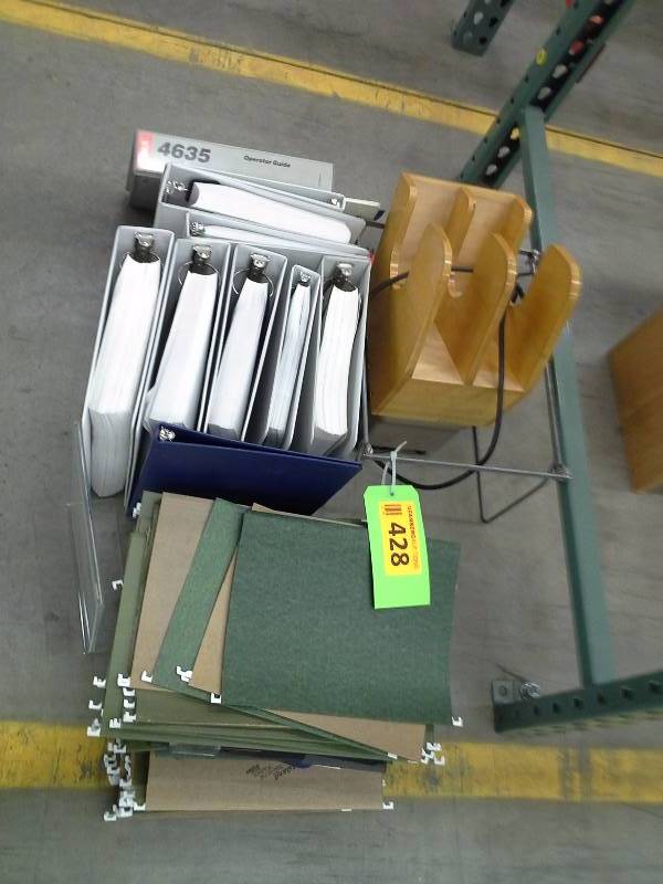 Paper jogger and miscellaneous office supplies lot