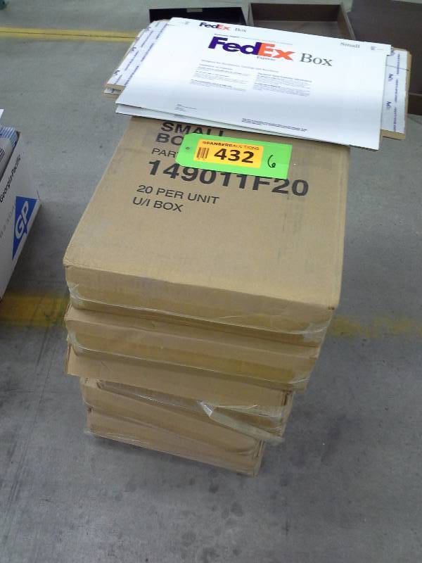 Approximately 120 boxes