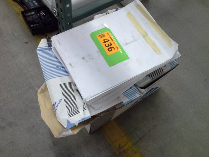 Large lot of various size papers and envelopes