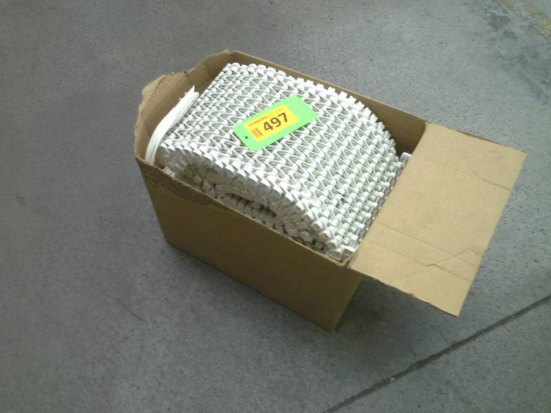 Believed to be the track or conveyor belts on some sort of feeding device