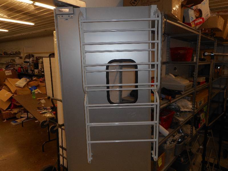lot 85 image: Whitmor 6486-1746-WHT Over-The-Door Shoe Rack, White, 36-Pair