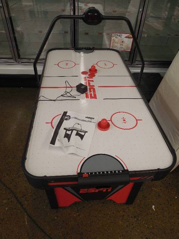 lot 24 image: ESPN 54 Air Hockey Table