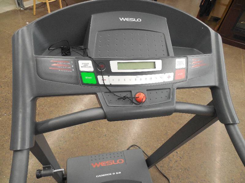 lot 30 image: Weslo Cadence G 5.9 Treadmill