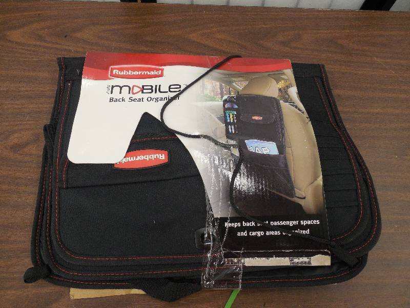 lot 27 image: Rubbermaid Auto Back Seat Organizer