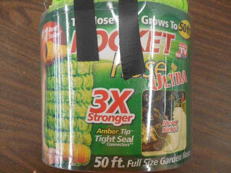 lot 36 image: AS SEEN ON TV POCKET HOSE ULTRA GARDEN HOSE