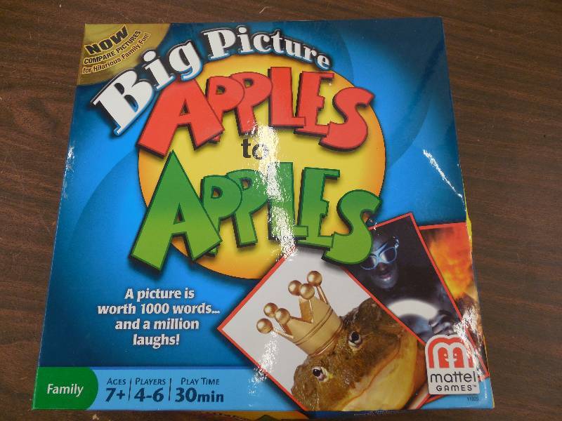 lot 39 image: Big Picture Apples To Apples Game