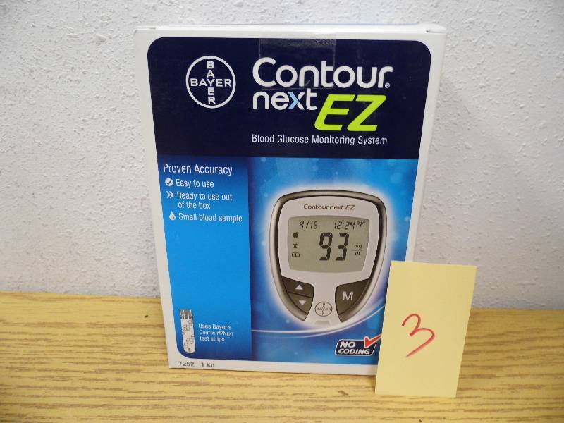 New Contour NEXT EZ Glucose Monitor