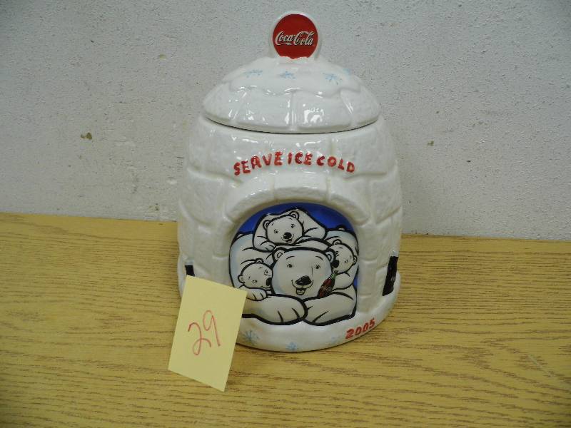Coke Cookie Jar