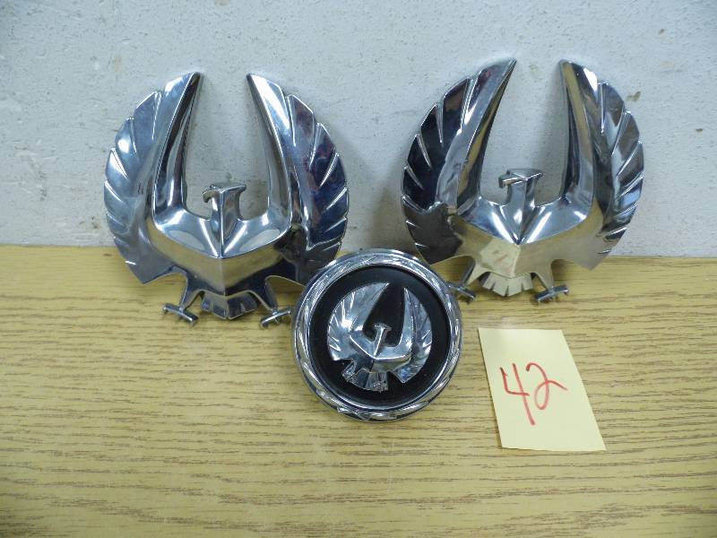 Vintage Thunderbird Emblems