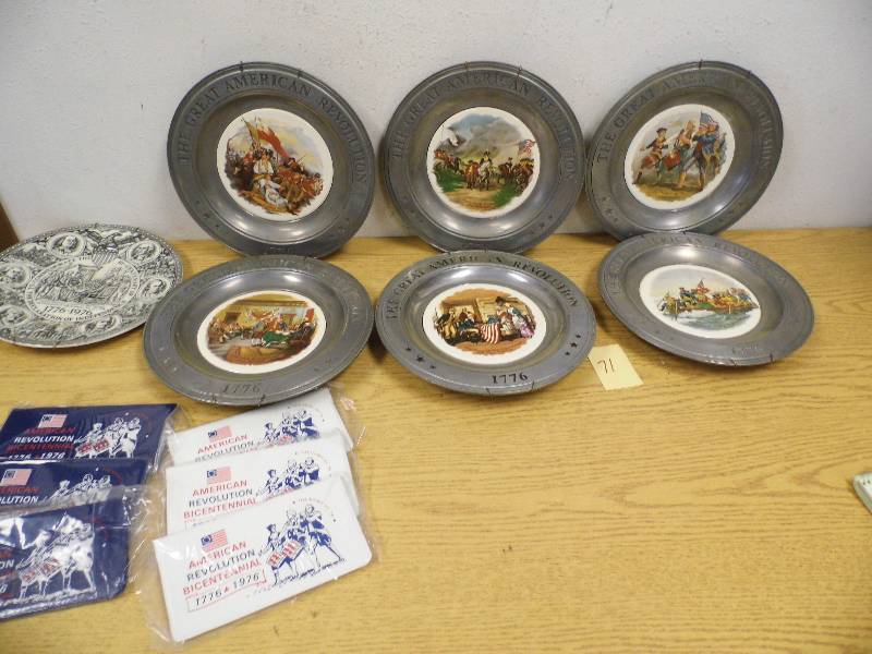 Pewter Plates