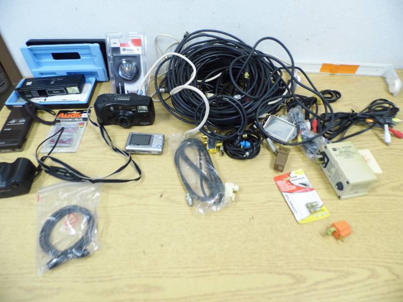 Coaxial Cable, RCA, Cameras & Misc