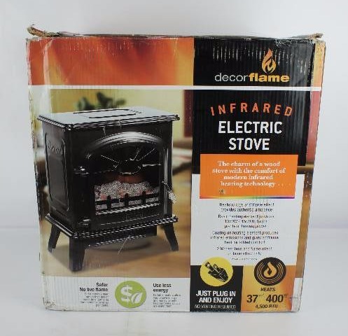 lot 9 image: Decor Flame 17 Stove