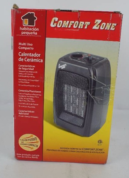 lot 3 image: Comfort Zone Multi Purpose Ceramic Heater
