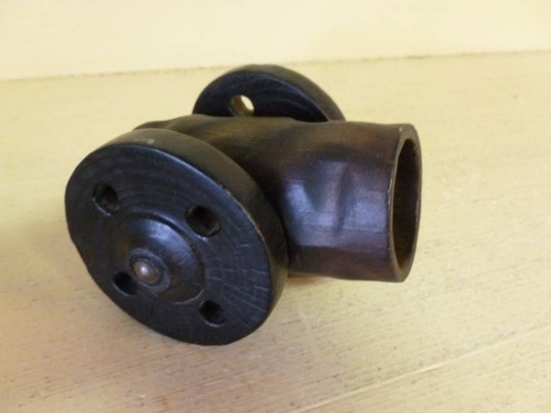 Wood Canon Decoration