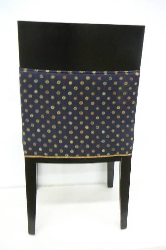 Wooden Chair with Fabric Covering