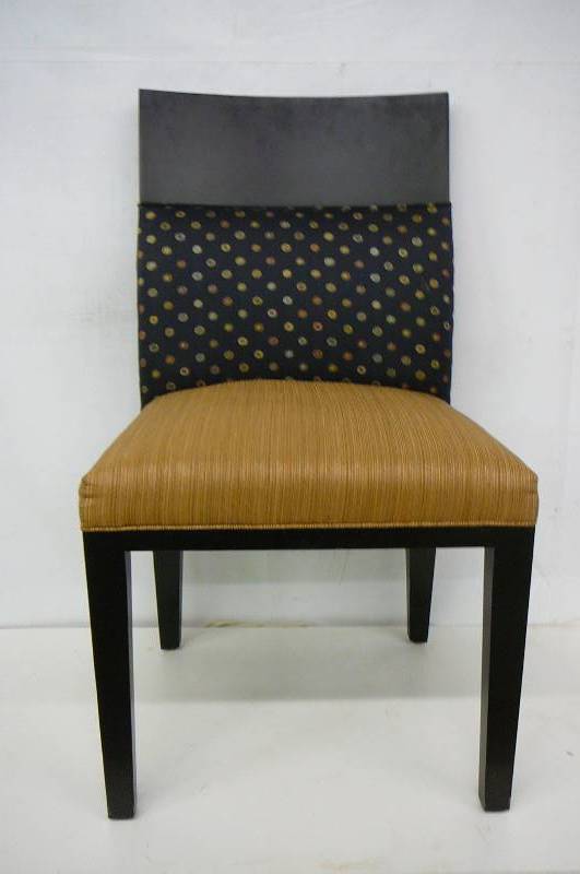Wooden Chair with Fabric Covering