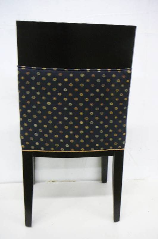 Wooden Chair with Fabric Covering