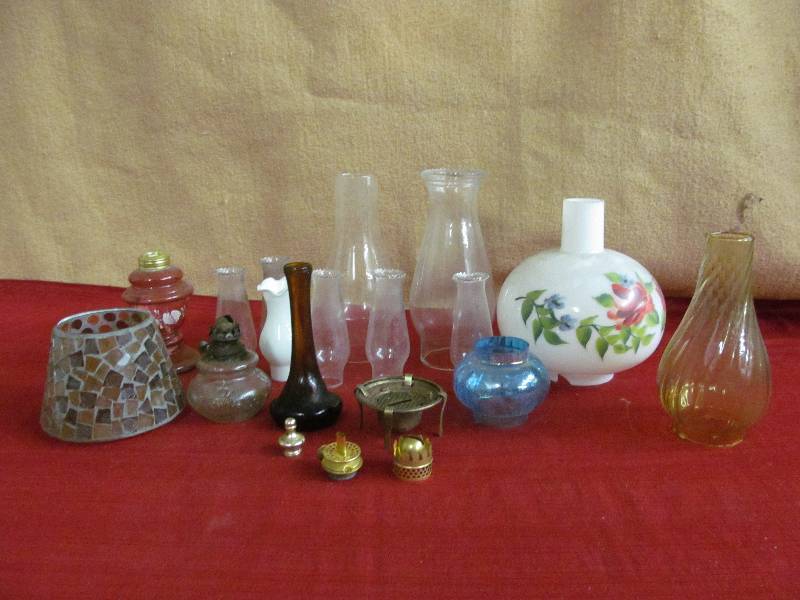 vintage oil lamp