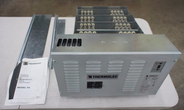 lot 4 image: Thermolec Plenum Add-On Electric Heater