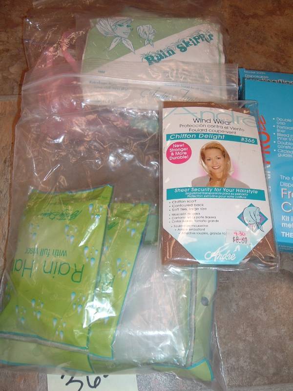 lot 362 image: Wind Caps, Rain Caps, 2 Highlight Caps