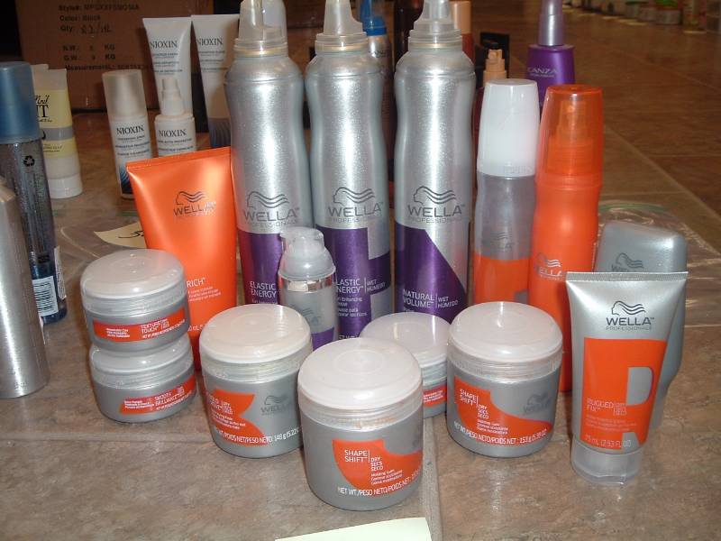 lot 388 image: Wella Products  Used
