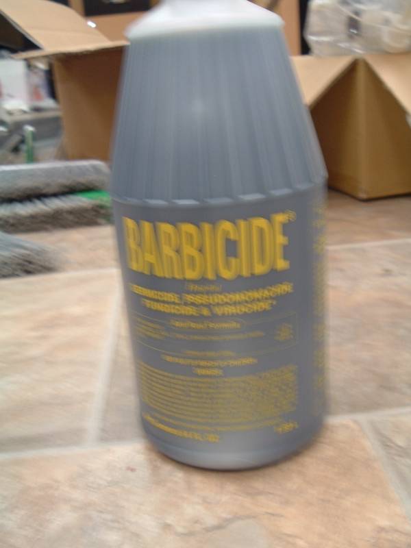 lot 455 image: Barbicide  Unopened