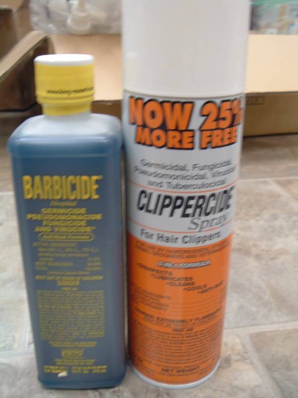 lot 456 image: Barbicide and Clippercide Spray