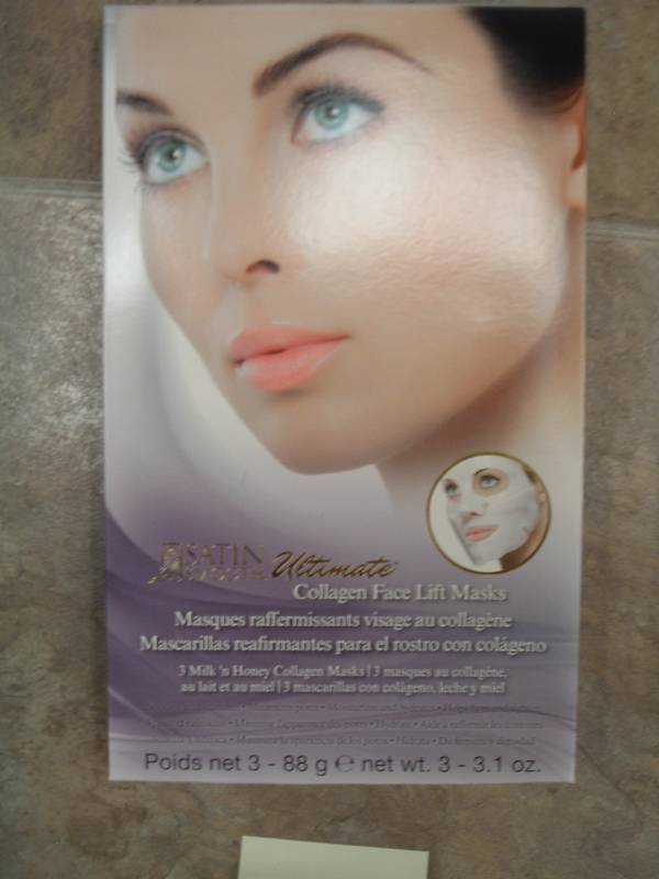 lot 460 image: Satin Smooth Face Lift Mask, NEW