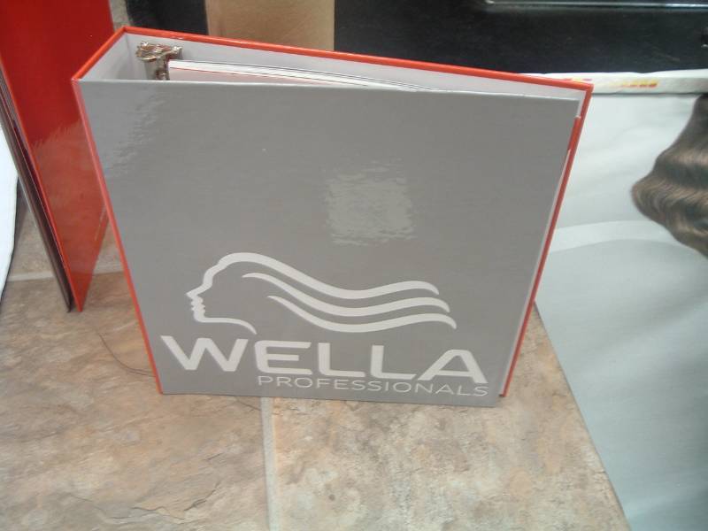 lot 471 image: 2 Sided hanging banner, with Product knowledge Binder