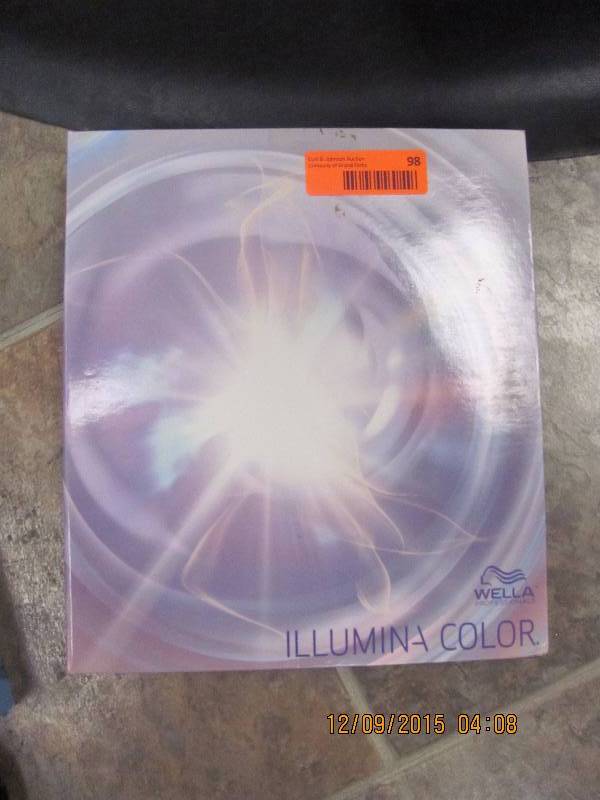 lot 98 image: Wella Illumina Color Swatch Book