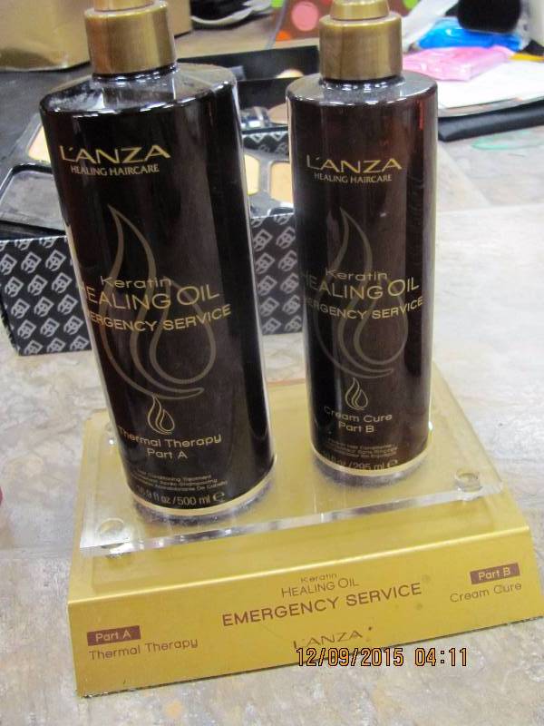 lot 107 image: Lanza Keratin Healing Oil Emergency Service