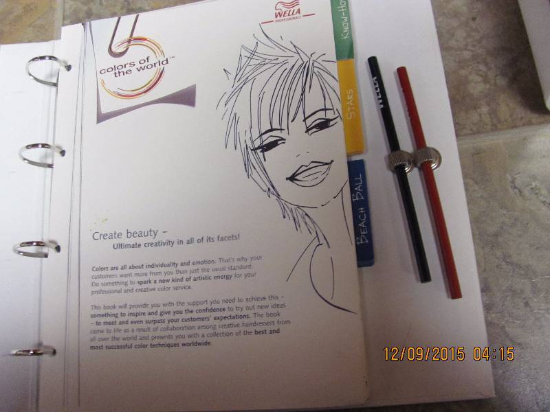 lot 116 image: Wella Color Technique Book