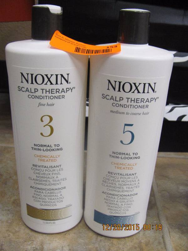 lot 153 image: Nioxin Conditioners  New