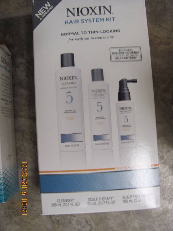lot 156 image: Nioxin Hair System Kit  New