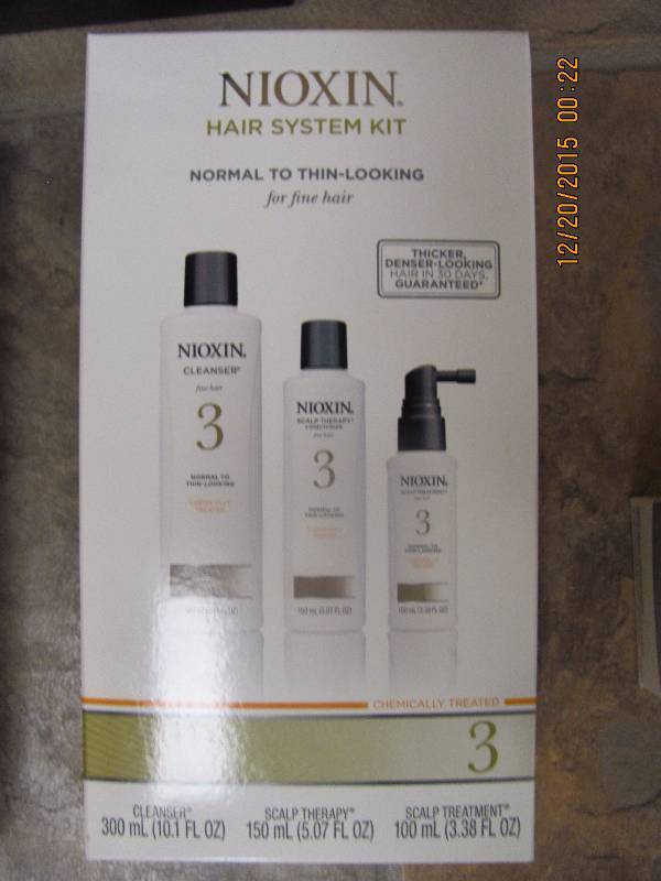 lot 157 image: Nioxin Hair System Kit  New