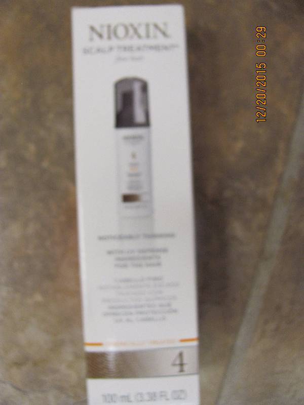 lot 166 image: Nioxin Scalp Treatment (#4) New