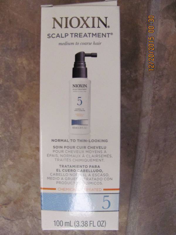 lot 169 image: Nioxin Scalp Treatment New