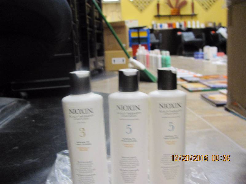 lot 179 image: Nioxin Conditioners  New