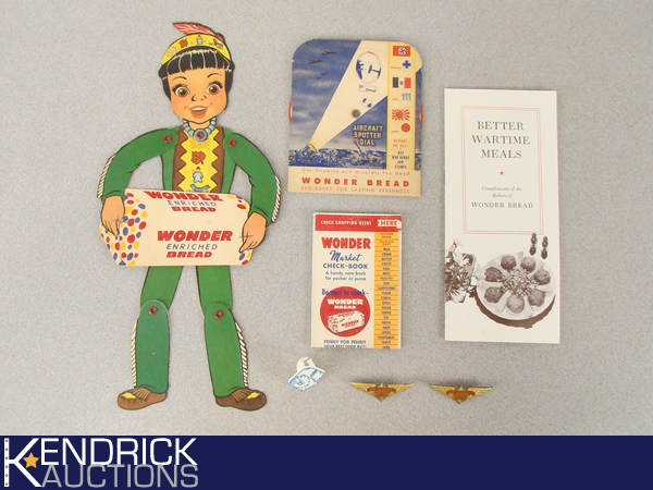 Lot of Vintage Wonder Bread Princess Summerfall Winterspring etc. advertising