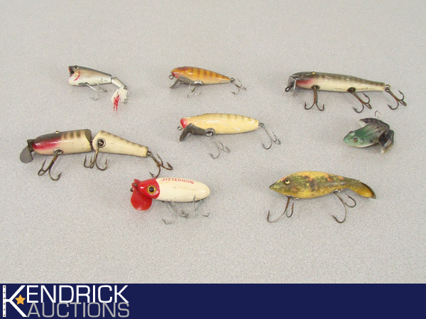 Lot of 8 High End Vintage Fishing Lures