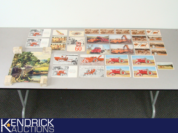 Large Lot of Vintage Farming Tractor Poster, Post Cards, etc.