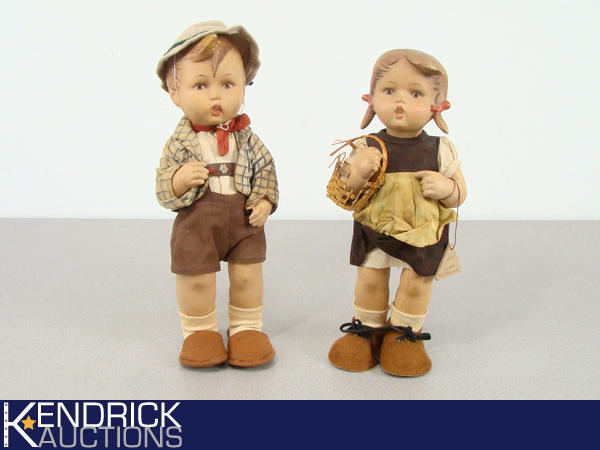 Vintage Hummel Hansel and Gretel Dolls