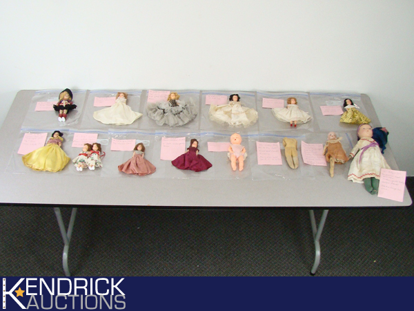 Lot of 15 AntiqueVintage Dolls