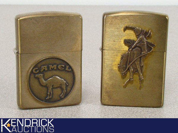 Lot of 2 Vintage More Desired Zippo Lighters