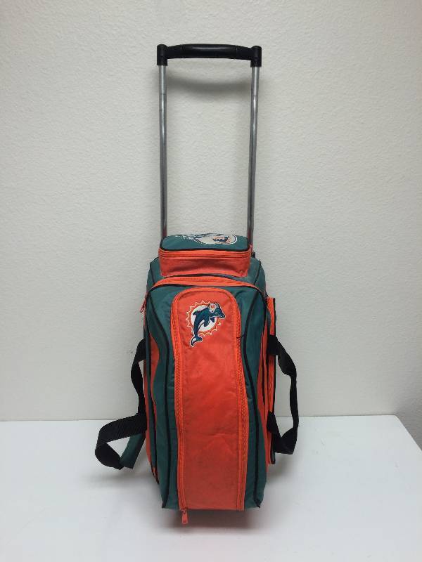 Miami Dolphin Bowling Bag and Balls