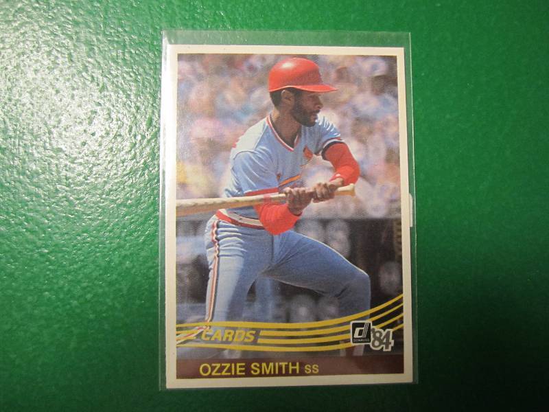 1984 Donruss Ozzie Smith card...