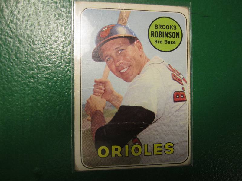 1969 Topps Brooks Robinson card...