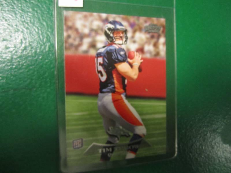 2010 Topps Prime Tim Tebow rookie c...