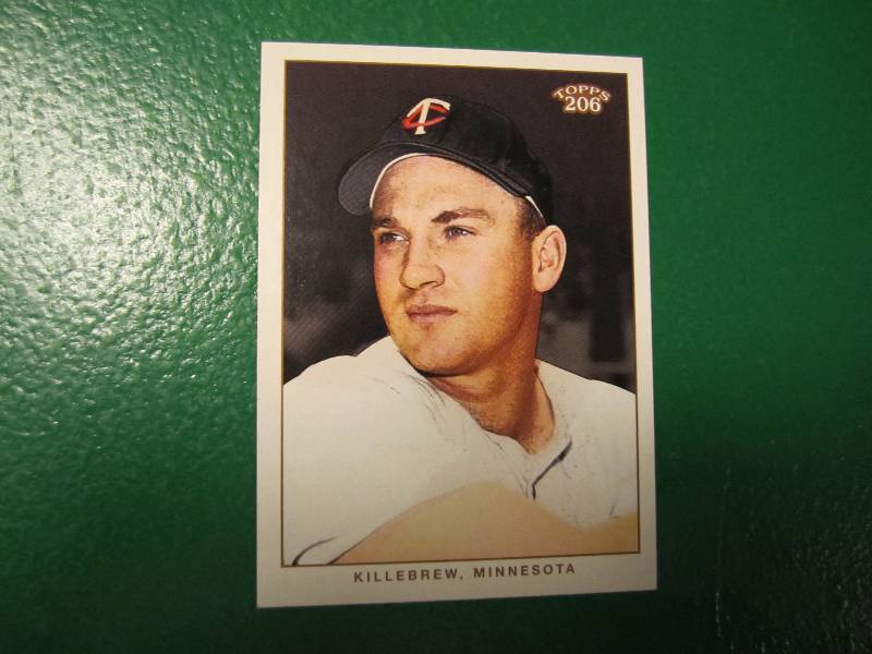 2003 Topps Harmon Killebrew card...